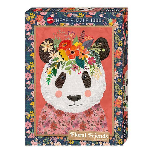 Cuddly Panda Floral Friends 1000 Piece Jigsaw Puzzle Heye - for just $29.99! 