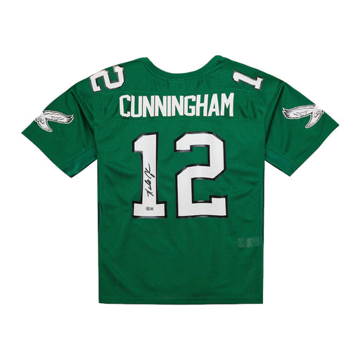 Randall Cunningham Philadelphia Eagles Autographed Mitchell & Ness Green Throwback Football Jersey - for just $399.99! 