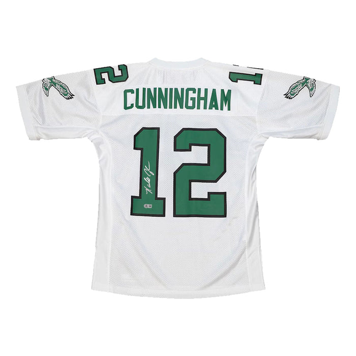 Randall Cunningham Philadelphia Eagles Autographed Mitchell & Ness White Throwback Football Jersey - for just $399.99! 