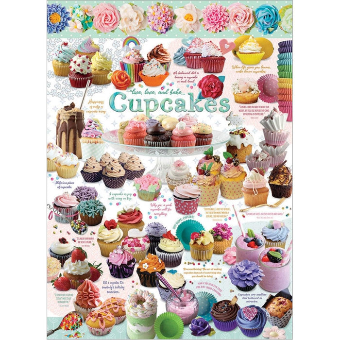 Cupcake Time 1000 Piece Jigsaw Puzzle Cobble Hill - for just $19.99! 