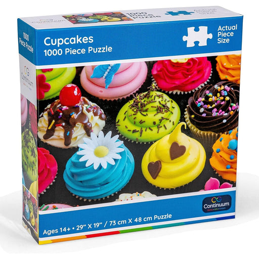 Cupcakes 1000 Piece Jigsaw Puzzle Continuum - for just $14.99! 
