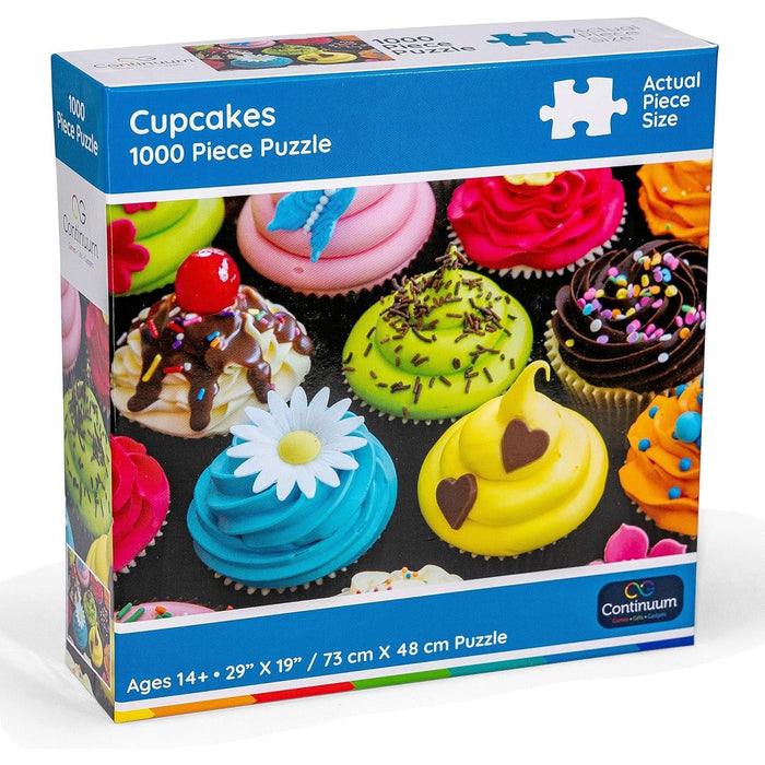 Cupcakes 1000 Piece Jigsaw Puzzle Continuum - for just $14.99! 
