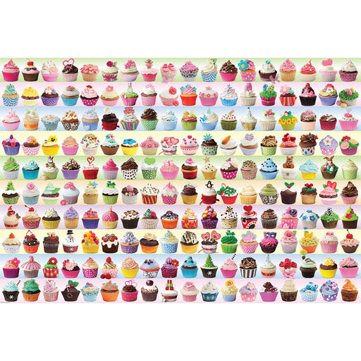 Cupcakes Galore 2000 Piece Jigsaw Puzzle Eurographics - for just $29.99! 