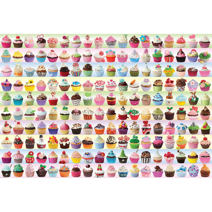 Cupcakes Galore 2000 Piece Jigsaw Puzzle Eurographics - for just $29.99! 