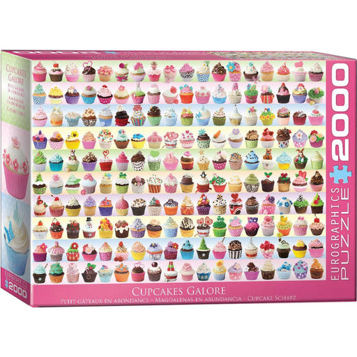 Cupcakes Galore 2000 Piece Jigsaw Puzzle Eurographics - for just $29.99! 