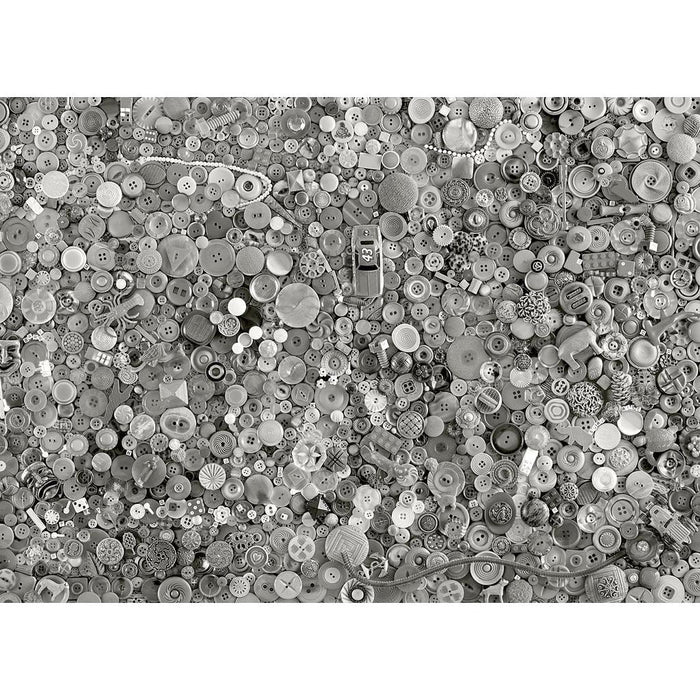 Curious Buttons "Reveal the Color" 1000 Piece Jigsaw Puzzle PuzzleTwist - for just $25.99! 