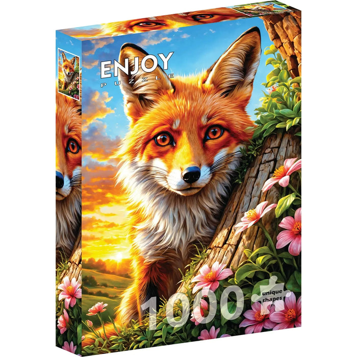 Curious Fox 1000 Piece Jigsaw Puzzle Enjoy - for just $24.99! 