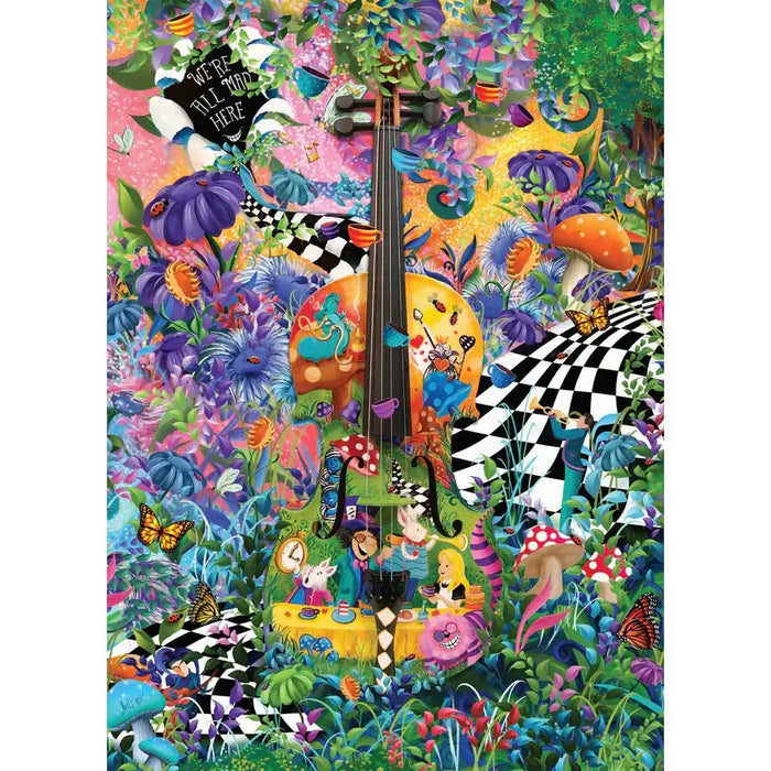 Curious Tea Party "Something's Amiss!" 1000 Piece Jigsaw Puzzle PuzzleTwist - for just $25.99! 