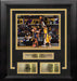 LeBron James v Steph Curry Game-Winning Shot 2021 Play-In 8x10 Framed Photo with Engraved Autographs - for just $79.99! 