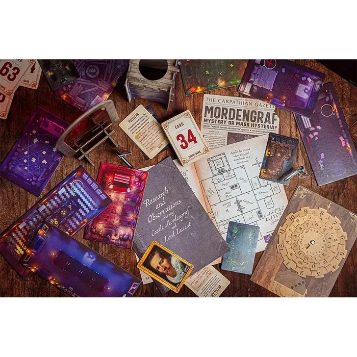 Curse of the Dark - Two Part Escape Room Game - Professor Puzzle - for just $29.99! 