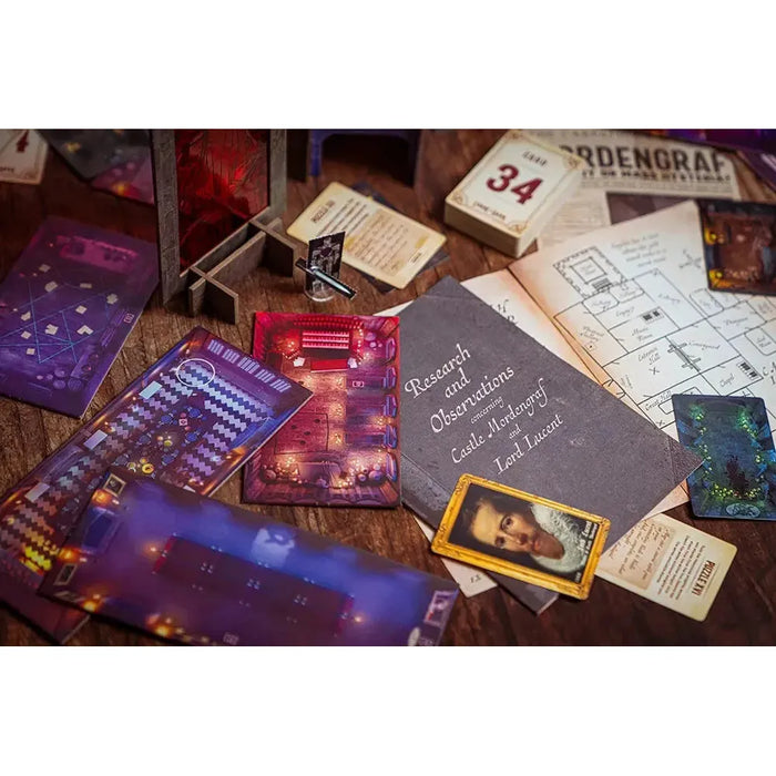Curse of the Dark - Two Part Escape Room Game - Professor Puzzle - for just $29.99! 