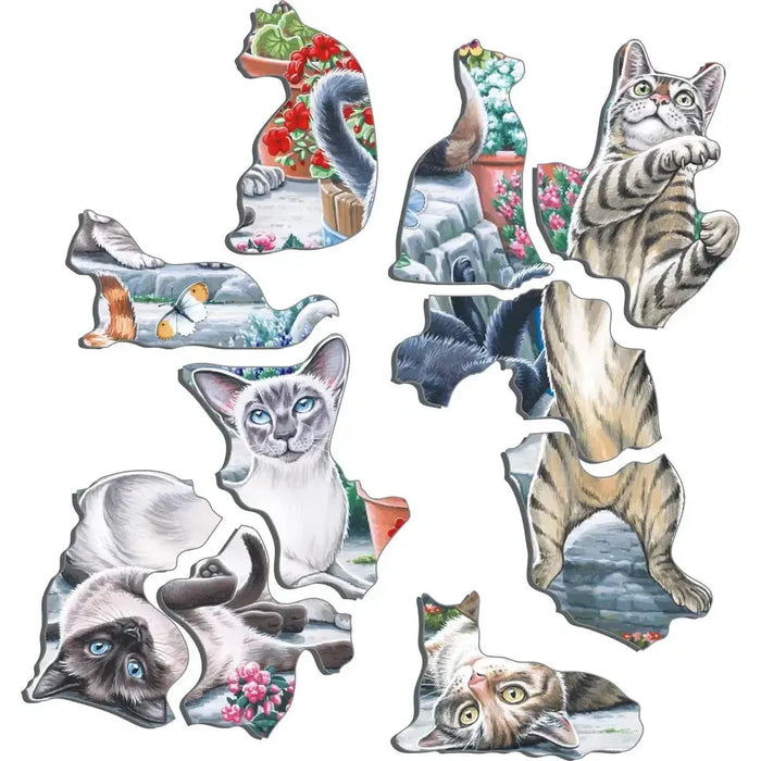 Cute Cats 45 Piece Tray Jigsaw Puzzle Larsen - for just $11.99! 