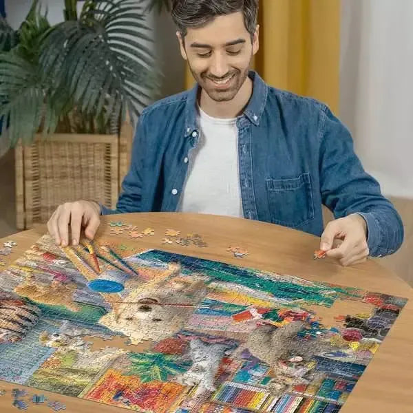 Cute Crafters 750 Piece Jigsaw Puzzle Ravensburger - for just $29.99! 