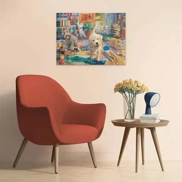 Cute Crafters 750 Piece Jigsaw Puzzle Ravensburger - for just $29.99! 