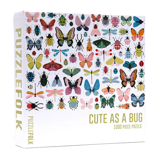 Cute as a Bug 1000 Piece Jigsaw Puzzle PuzzleFolk - for just $24.99! 