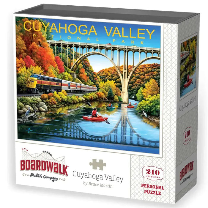 Cuyahoga Valley National Park 210 Piece Jigsaw Puzzle Boardwalk - for just $11.99! 