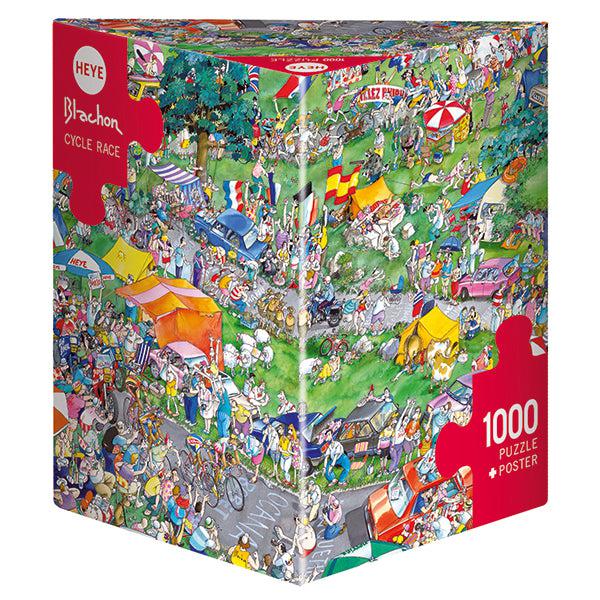 Cycle Race 1000 Piece Jigsaw Puzzle Heye - for just $29.99! 