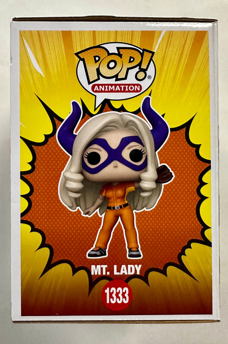 Funko Pop! Animation 6” Mt. Lady (Baseball) #1333 My Hero Academia 2023 - for just $15! 