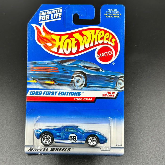Hot Wheels Blue Cards Old Models 1:64 Assorted - for just $1.99! 