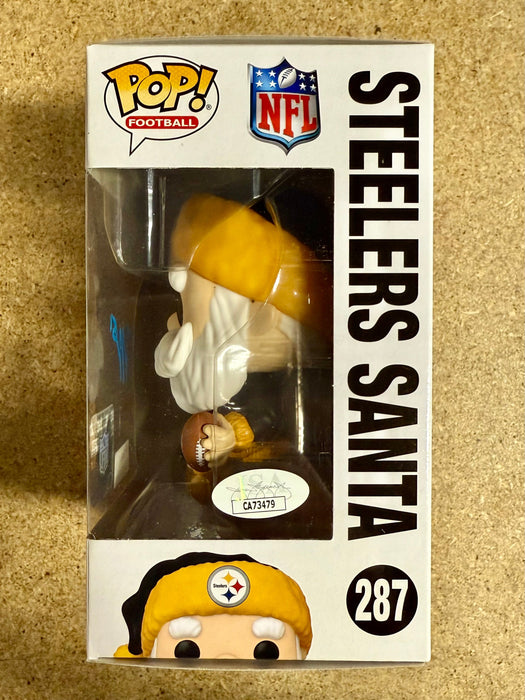 Nick Herbig Signed NFL Pittsburgh Steelers Santa Funko Pop! #287 With JSA COA - for just $110! 