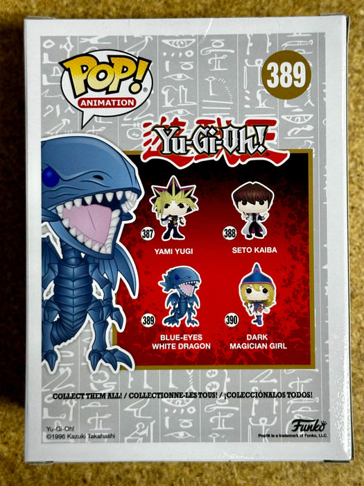 Funko Pop! Animation Blue Eyes White Dragon #389 Yu-Gi-Oh! 2018 Duel Monsters - for just $13! 