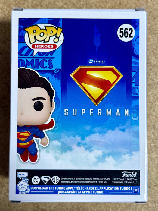 Director James Gunn Signed Funko Pop! DC Heroes Superman #562 2025 With JSA COA - for just $350! 