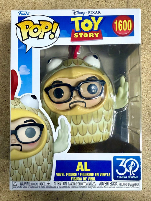 Funko Pop! Disney Pixar AL In Chicken Suit #1600 Toy Story 30th Toy Barn - for just $15! 