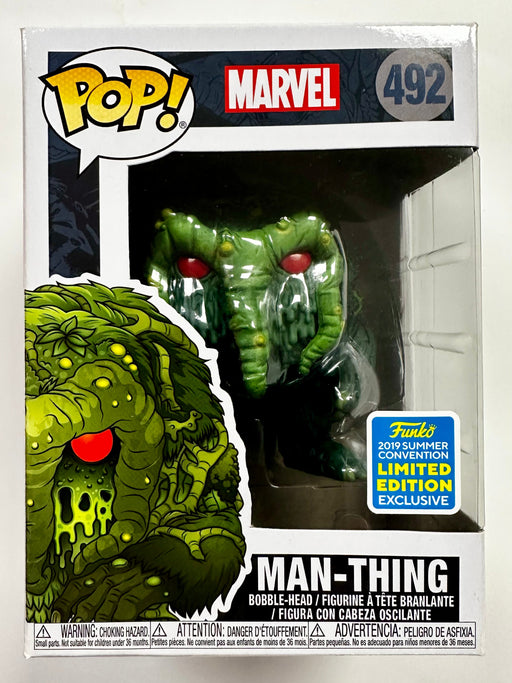 Funko Pop! Marvel Man-Thing #492 SDCC 2019 Summer Con Vaulted Exclusive - for just $45! 