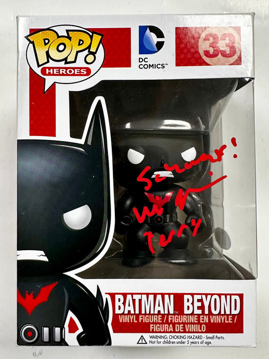 Will Friedle Signed DC Heroes Batman Beyond Vaulted Funko Pop! #33 With JSA COA - for just $200! 