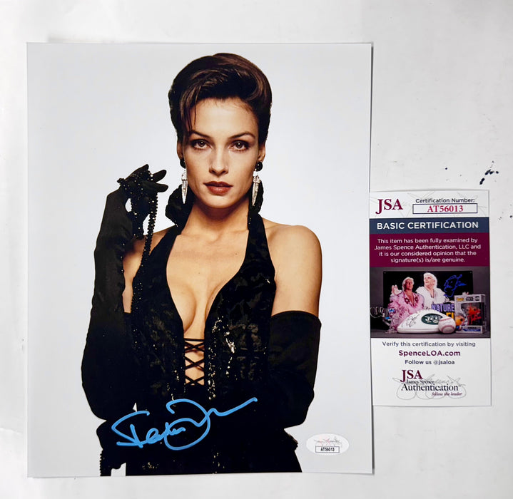 Famke Janssen Signed 007 James Bond Xenia Onatopp 8x10 Photo With JSA COA - for just $175! 