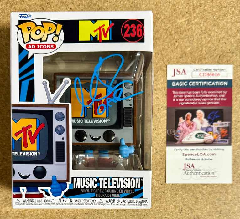 Musician Marc Roberge Of O.A.R. Signed 2024 MTV Funko Pop #236 With JSA COA - for just $130! 