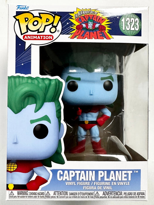 Funko Pop! Animation Captain Planet #1323 New Adventures Captain Planet 2023 - for just $13! 