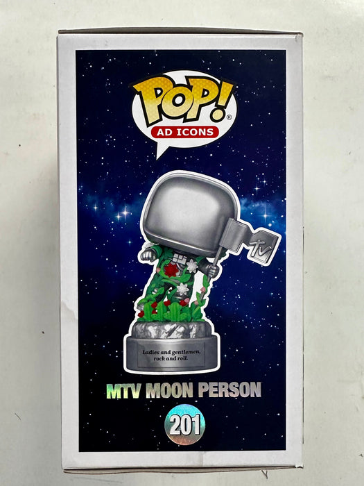 Pat Monahan (Train) Signed MTV Moon Person Funko Pop #201 With JSA COA - for just $130! 