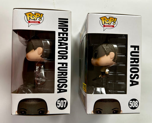 Funko Pop! Movies Imperator Furiosa #507 & 508 Set Of 2 Mad Max Fury Road 2017 - for just $40! 