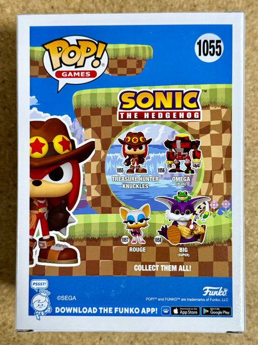 Funko Pop! Games Treasure Hunter Knuckles #1055 Sonic the Hedgehog 2024 Sega - for just $13! 