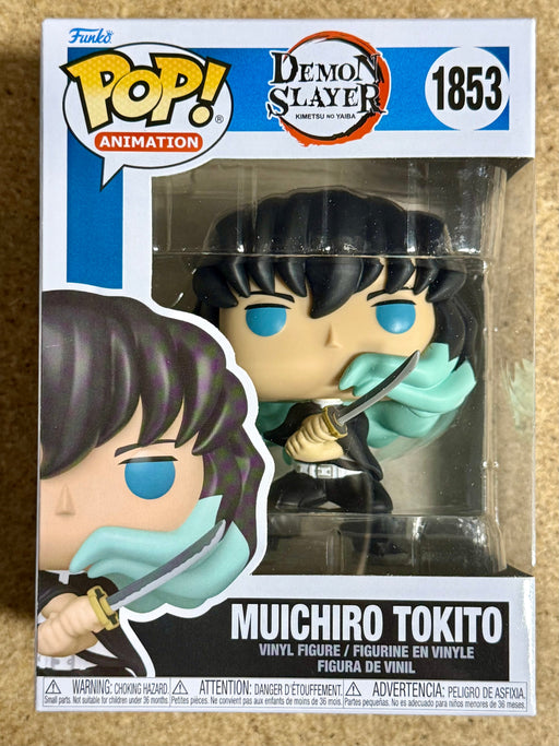 Funko Pop! Animation Muichiro Tokito #1853 Demon Slayer 2024 Mist Hashira - for just $12! 