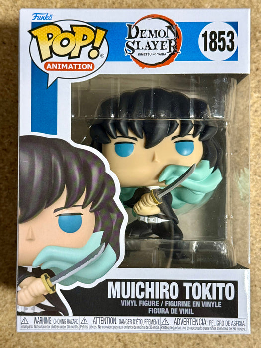 Funko Pop! Animation Muichiro Tokito #1853 Demon Slayer 2024 Mist Hashira - for just $12! 