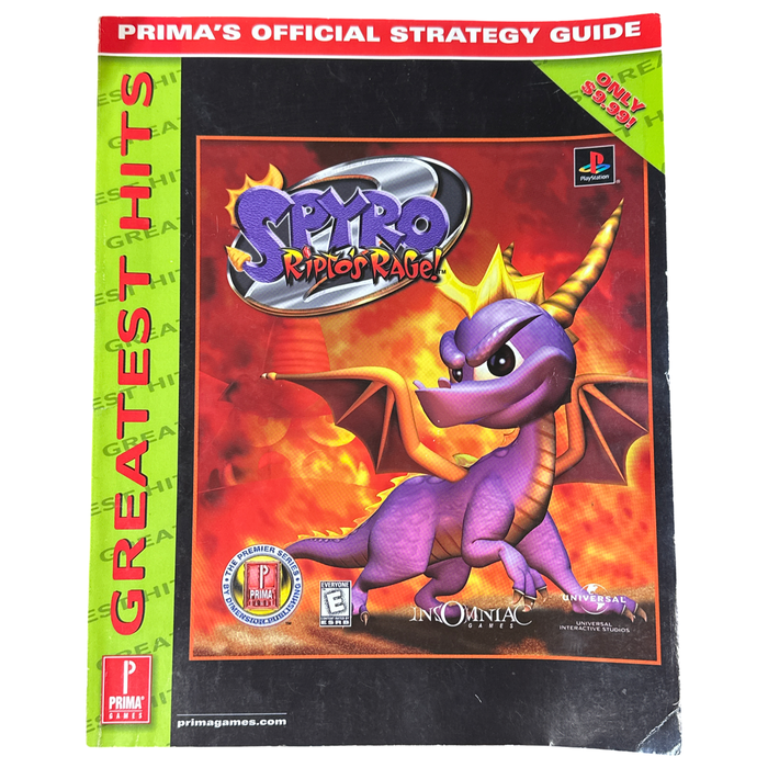 Spyro Ripto's Rage [Prima] Strategy Guide - for just $13.99! 