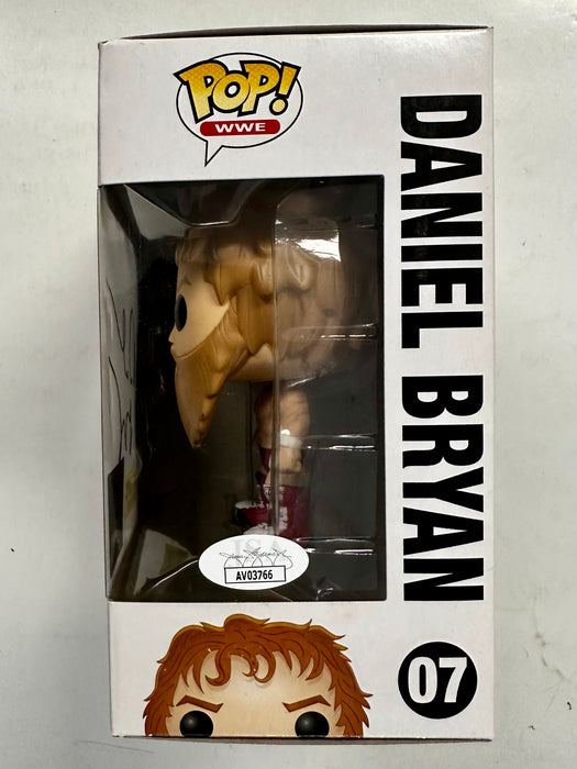 WWE Daniel Bryan Signed Funko Pop! (Red) #07 Vaulted 2014 Danielson With JSA COA - for just $240! 