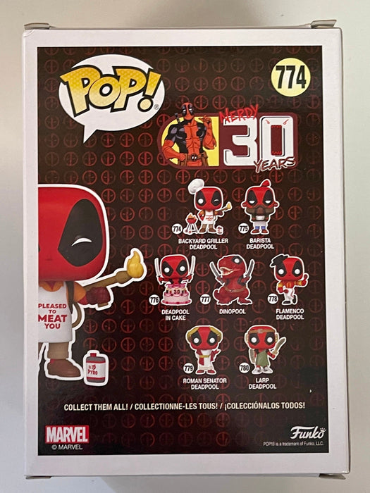 Funko Pop! Marvel Backyard Griller Deadpool #774 Nerdy 30 Years 2021 Exclusive - for just $12! 