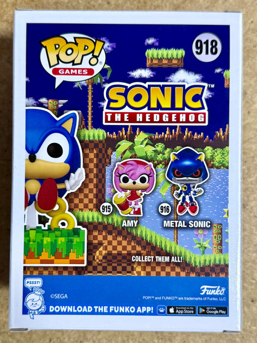 Funko Pop! Games Sonic the Hedgehog Ring Scatter #918 Sega PX Previews Exclusive - for just $15! 