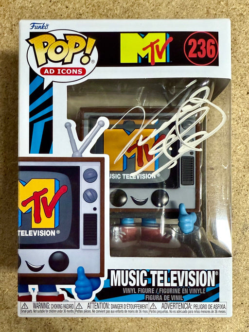 Country Rock Musician Vince Gill Signed 2024 MTV Funko Pop #236 With JSA COA - for just $100! 