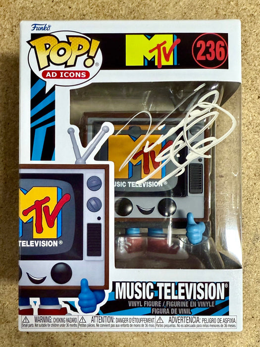 Country Rock Musician Vince Gill Signed 2024 MTV Funko Pop #236 With JSA COA - for just $100! 