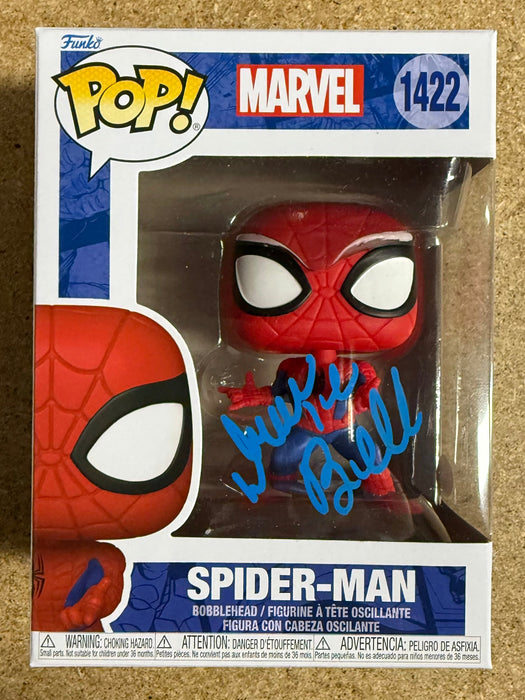 Drake Bell Signed Marvel Comics Spider-Man Funko Pop! #1422 With JSA COA - for just $140! 