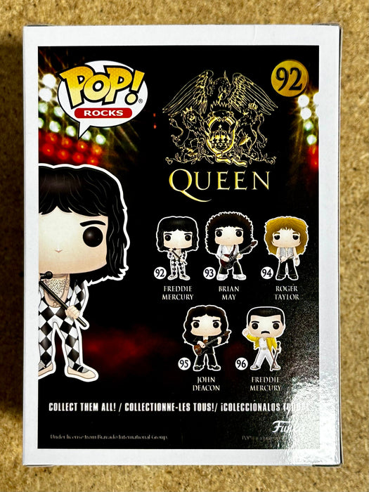 Funko Pop! Rocks Queen Freddie Mercury #92 Bohemian Rhapsody Under Pressure - for just $13! 
