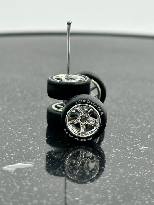 Rubber Wheels for Diecast Scale 1/64 - for just $3.50! 