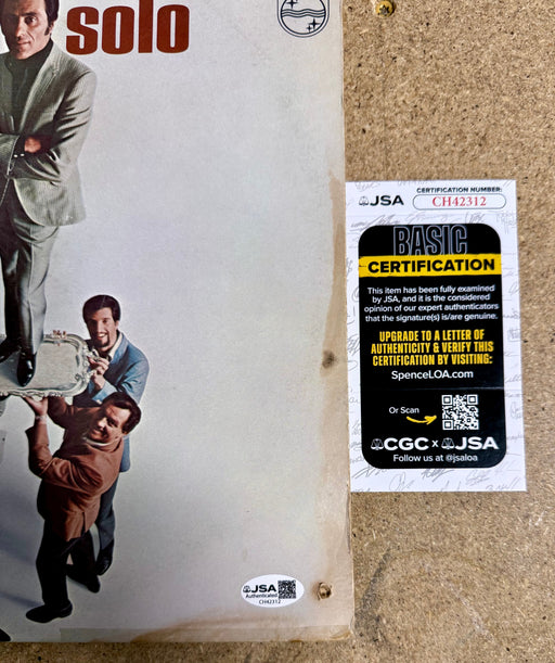 Frankie Valli Signed Of The (4) Four Seasons Solo 1967 Vinyl With JSA COA - for just $150! 