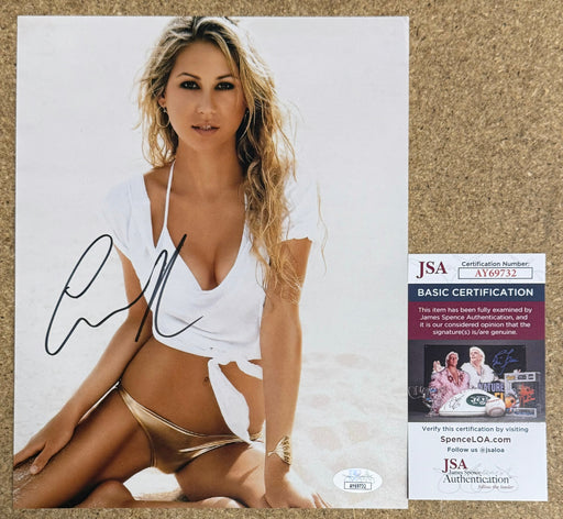 Anna Kournikova Signed Tennis Player & Model 8x10 Photo With JSA COA - for just $70! 