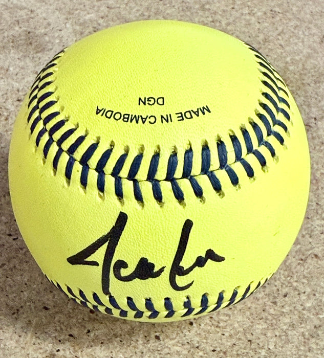 Savannah Bananas Owner & Founder Jesse Cole Signed Official Yellow Banana Ball - for just $150! 