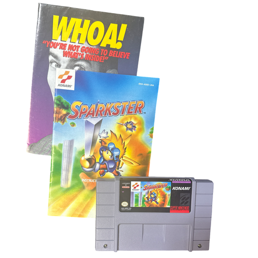 Sparkster - Super Nintendo - for just $589.99! 